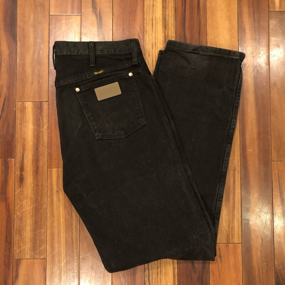 Dark Brown Wrangler Regular Jeans